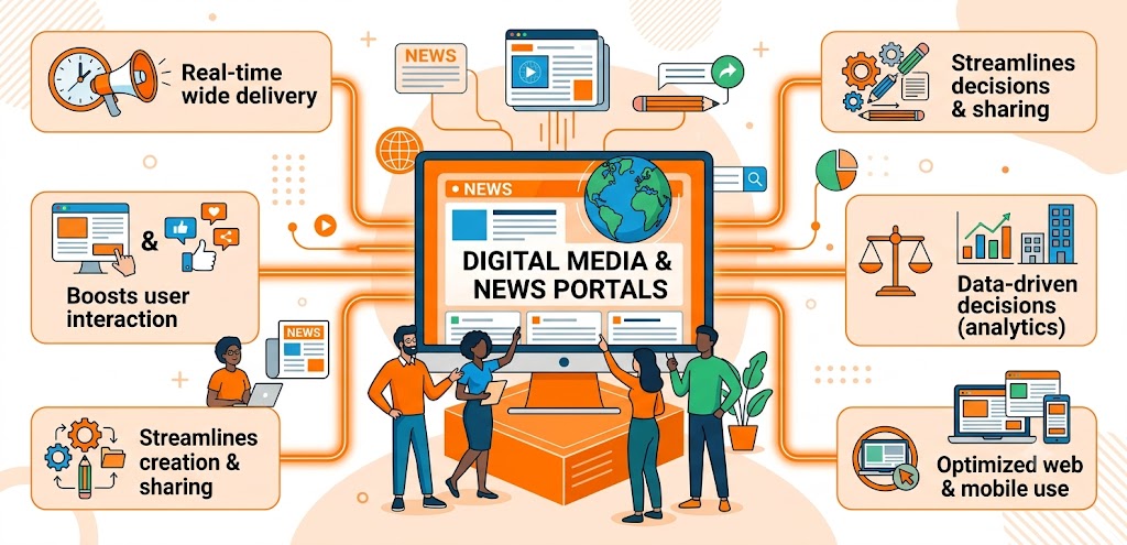 Digital Media & News Portals & Their Benefits